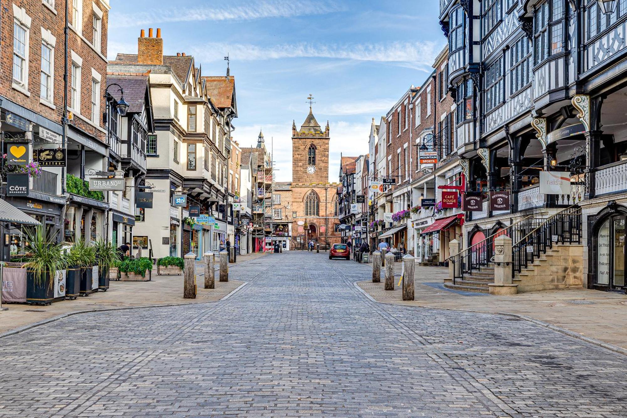 Insta-Worthy Loft On Historic Chester Rows, Sleeps 4 & Free Parking ภายนอก รูปภาพ