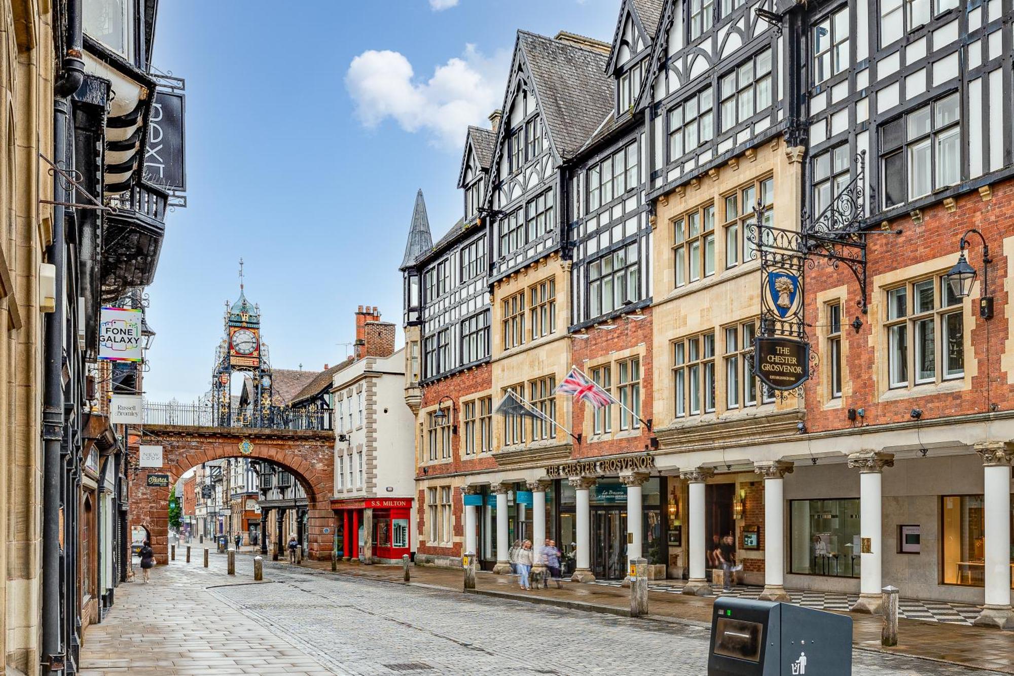 Insta-Worthy Loft On Historic Chester Rows, Sleeps 4 & Free Parking ภายนอก รูปภาพ