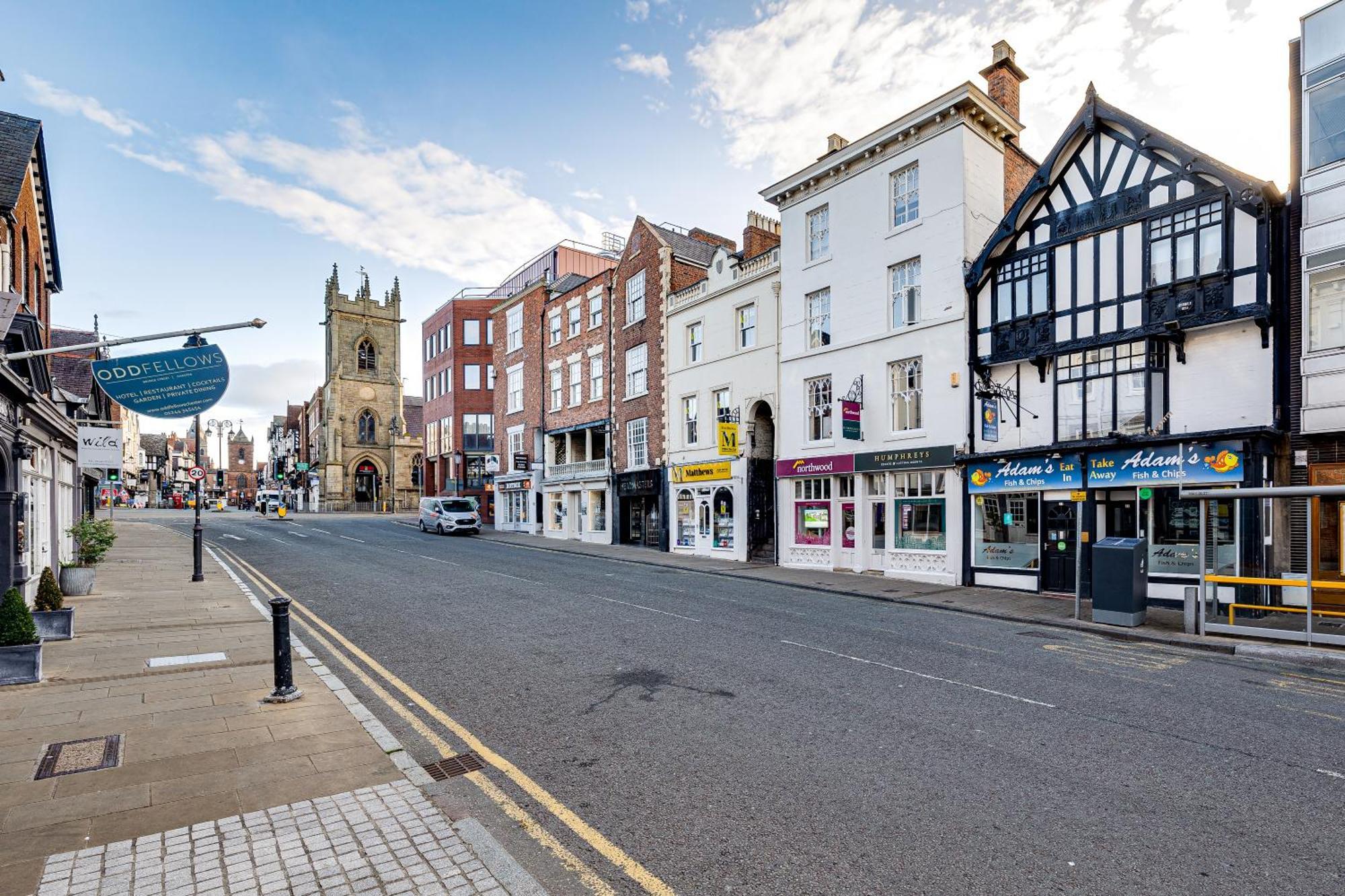 Insta-Worthy Loft On Historic Chester Rows, Sleeps 4 & Free Parking ภายนอก รูปภาพ